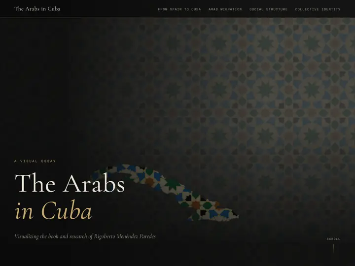 Screenshot of Arabs in Cuba